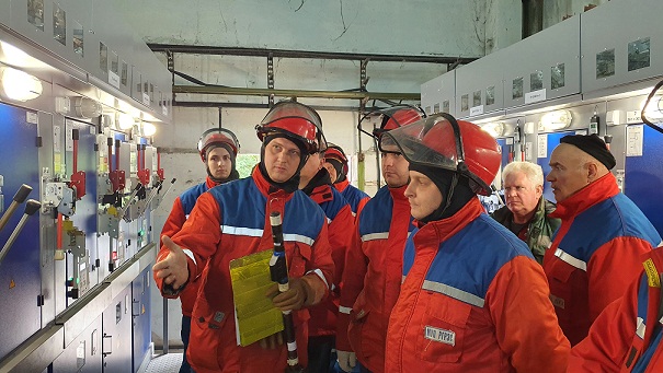 Общесетевая противоаварийная и противопожарная тренировки МУП «РГРЭС»